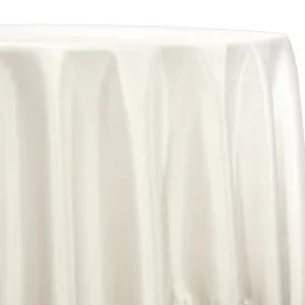 4pcs - Lamour (Dull) Satin Table Linen 90"x90" Square - Ivory 1111