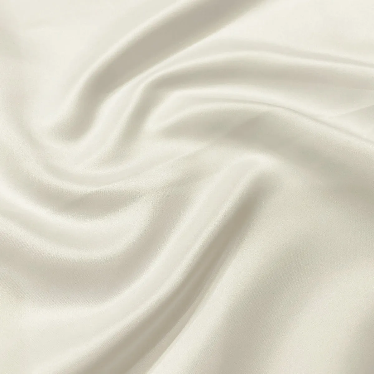 4pcs - Lamour (Dull) Satin Table Linen 90"x90" Square - Ivory 1111
