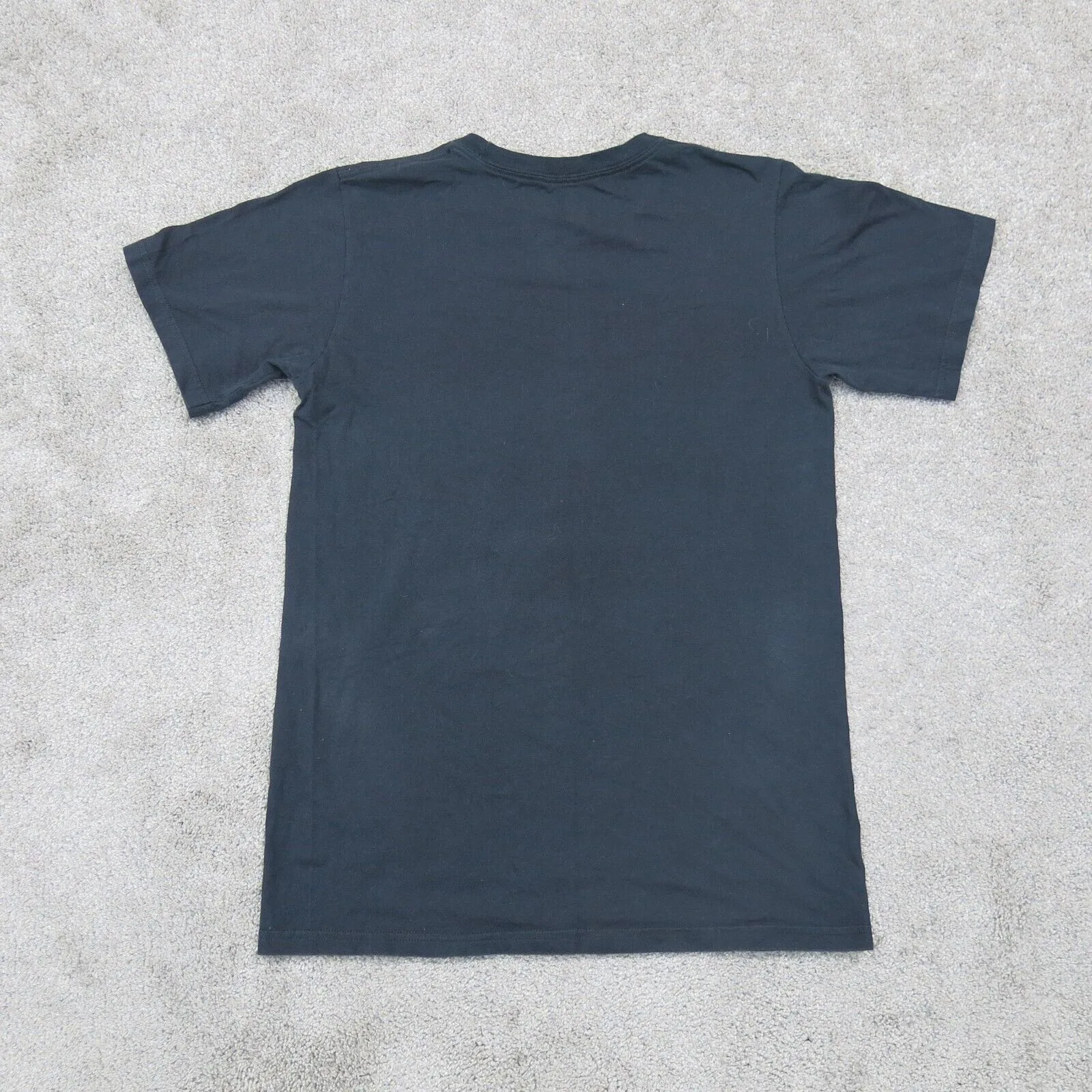 Adidas Men T Shirt Top Crew Neck Champions Graphic Tee 100 % Cotton Black Size S