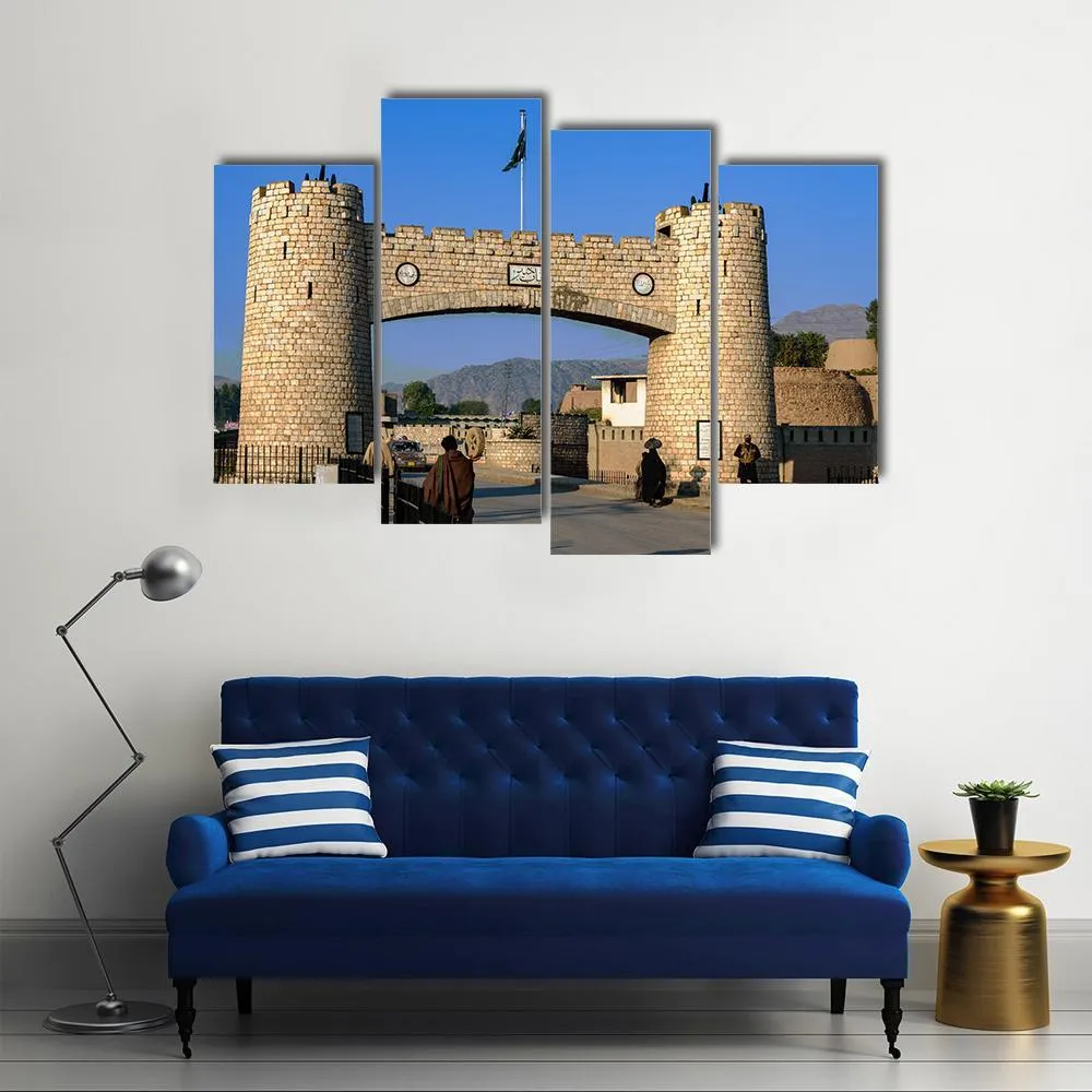 Bab-e-Khyber Peshawar  Pakistan Canvas Wall Art