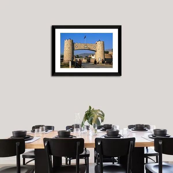 Bab-e-Khyber Peshawar  Pakistan Canvas Wall Art