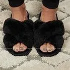 Black Slumber Slippers | Corkys