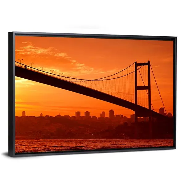 Bosphorus Bridge Canvas Wall Art
