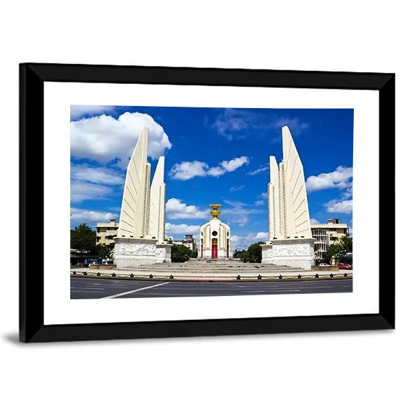 Democracy Monument Canvas Wall Art