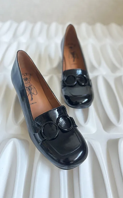 Fly London Sivi, black patent