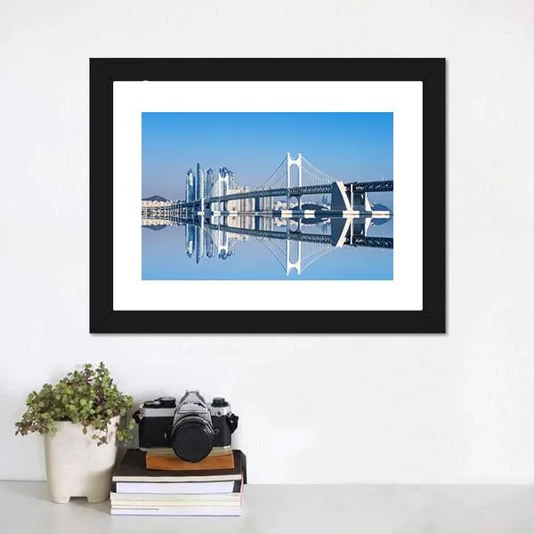 Gwangan Bridge Canvas Wall Art