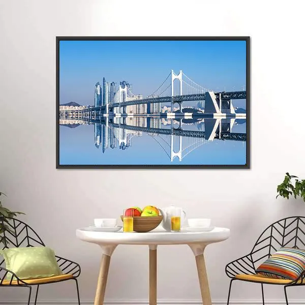 Gwangan Bridge Canvas Wall Art