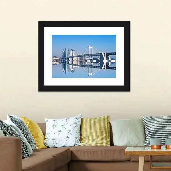 Gwangan Bridge Canvas Wall Art