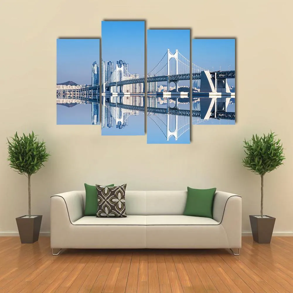 Gwangan Bridge Canvas Wall Art