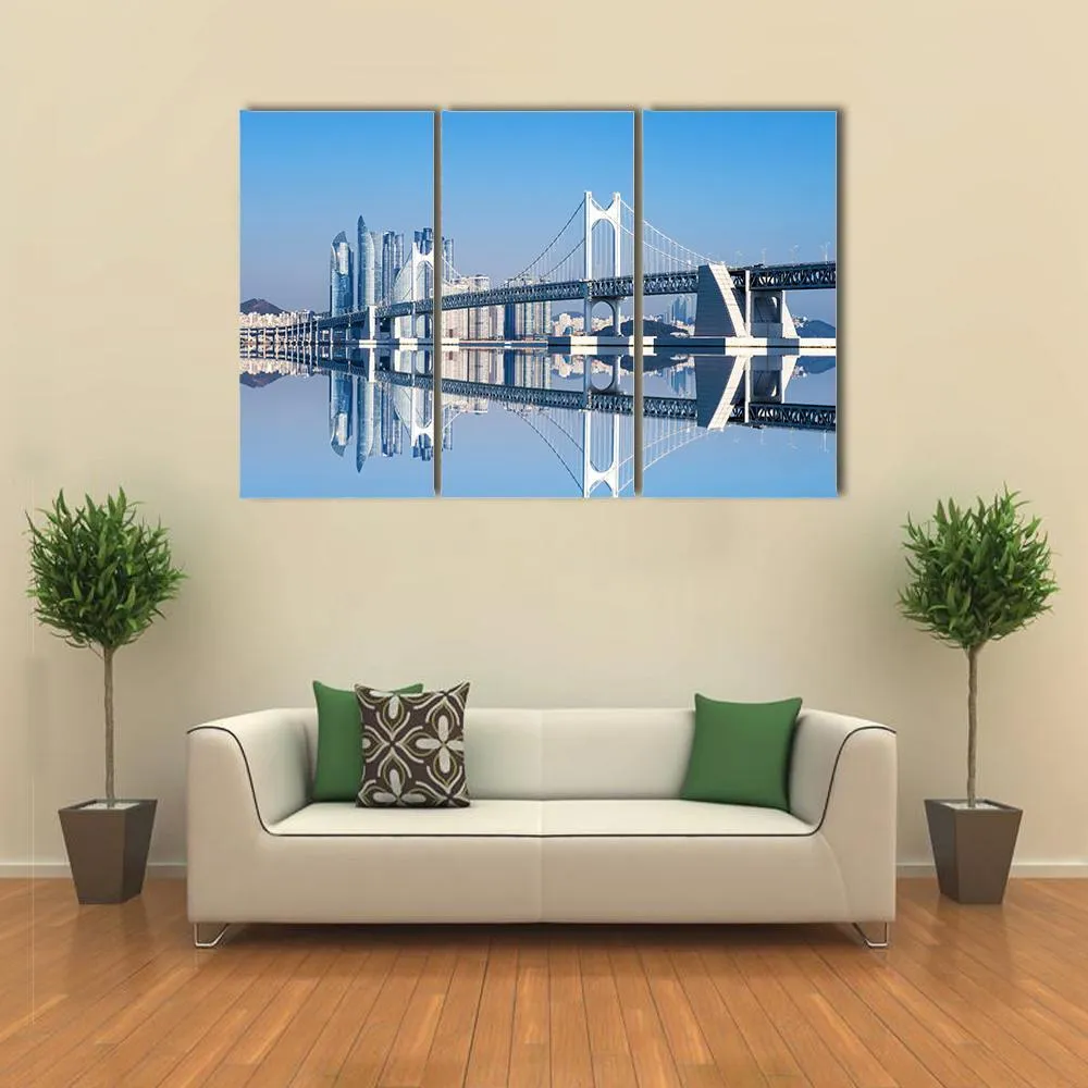 Gwangan Bridge Canvas Wall Art