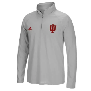 Indiana Hoosiers Adidas Ultimate Adult 1/4 Zip