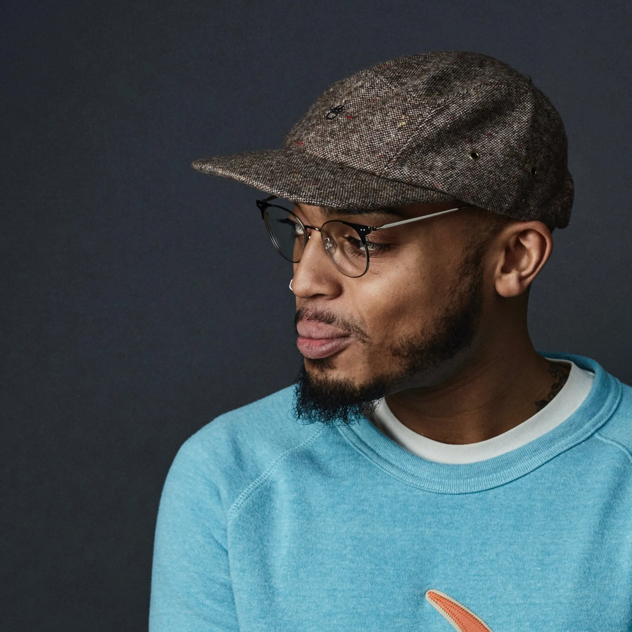Insignia Tweed Flat Bill Cap - SALE