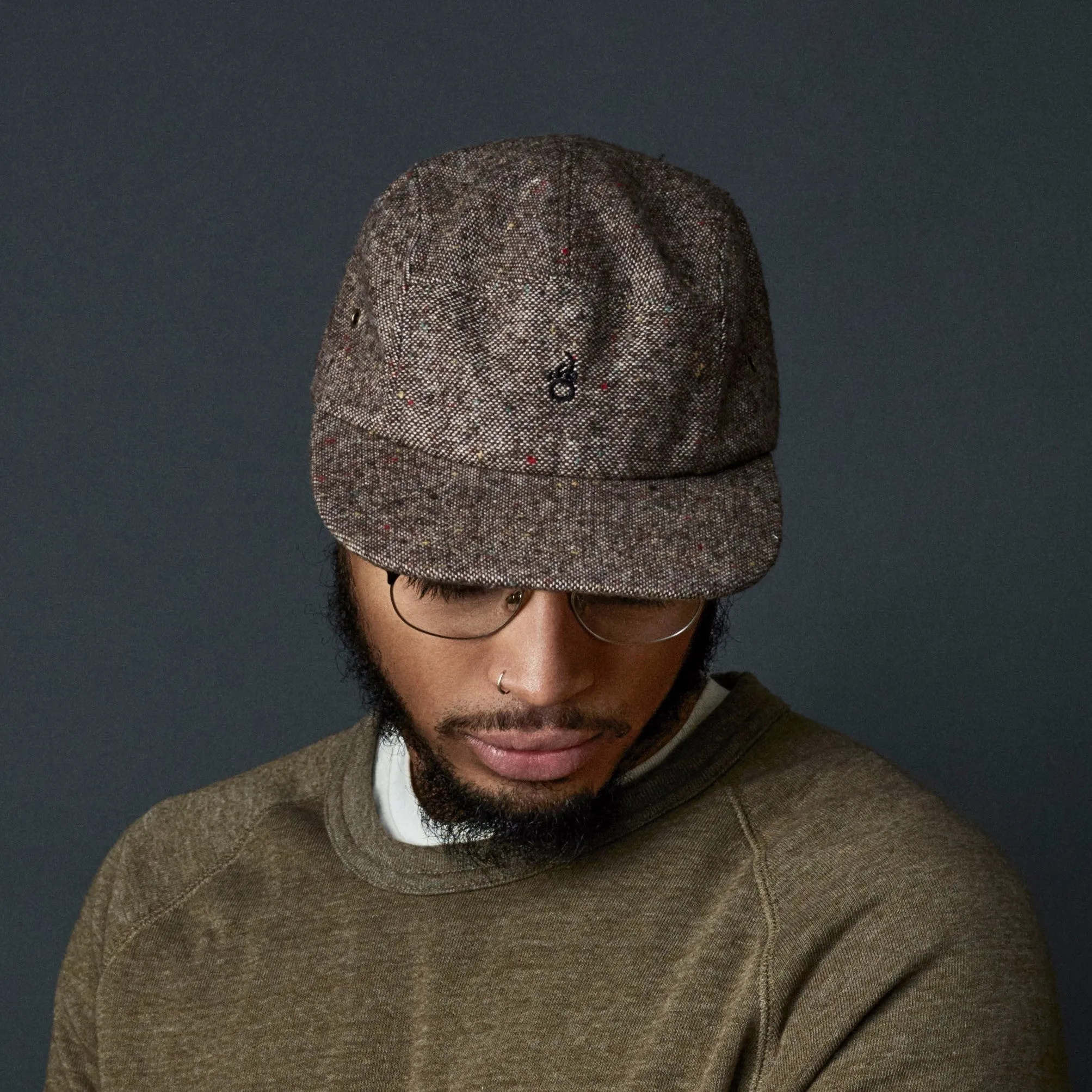 Insignia Tweed Flat Bill Cap - SALE