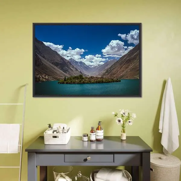 Lake In Karakoram  Pakistan Canvas Wall Art