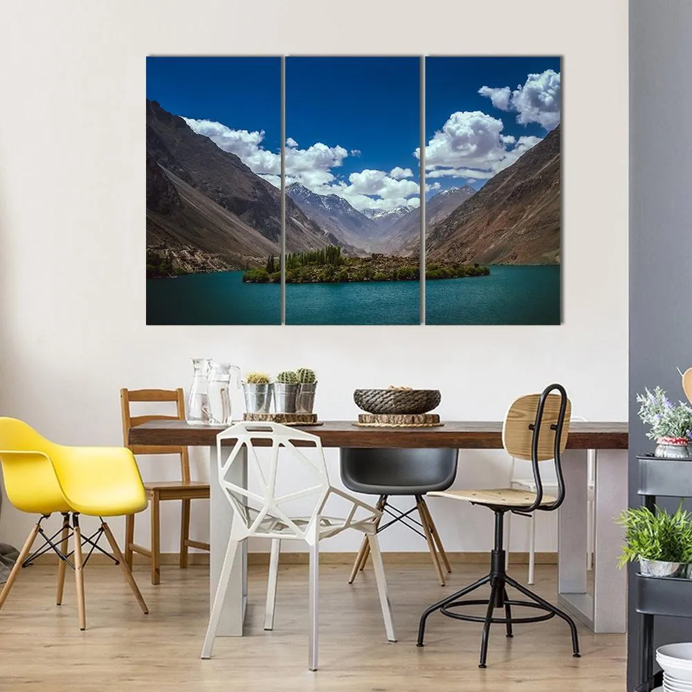 Lake In Karakoram  Pakistan Canvas Wall Art