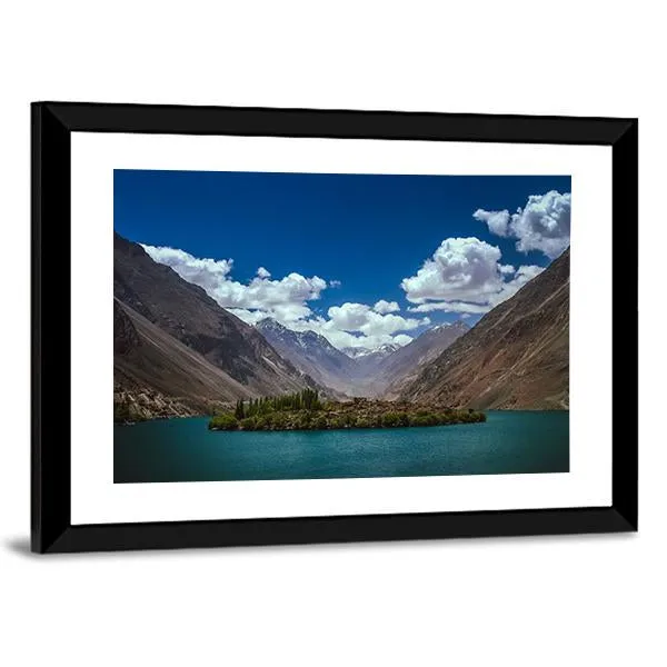 Lake In Karakoram  Pakistan Canvas Wall Art