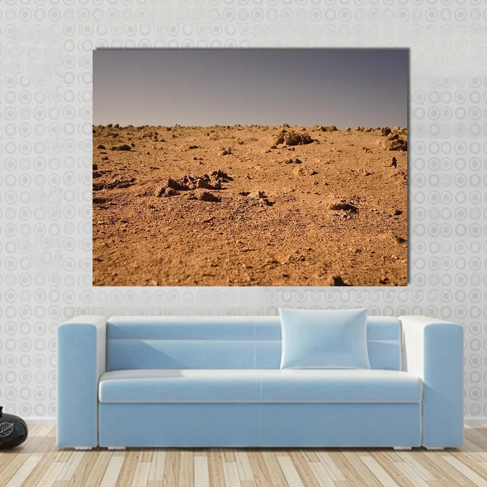 Land Of Mars Canvas Wall Art