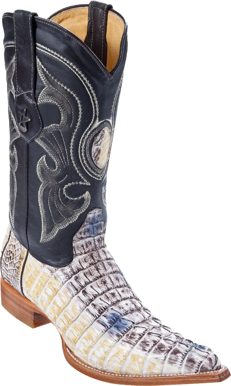 Men's caiman tail 3X toe boot