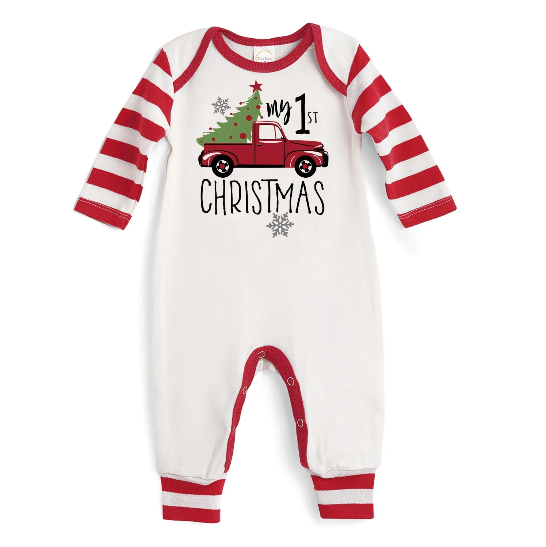 My 1st Christmas Newborn Romper