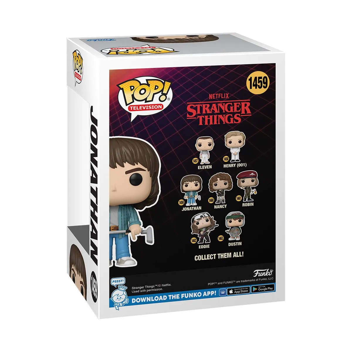 Stranger Things Season 4 Jonathan with Golf Club Funko Pop! Vinyl Figure