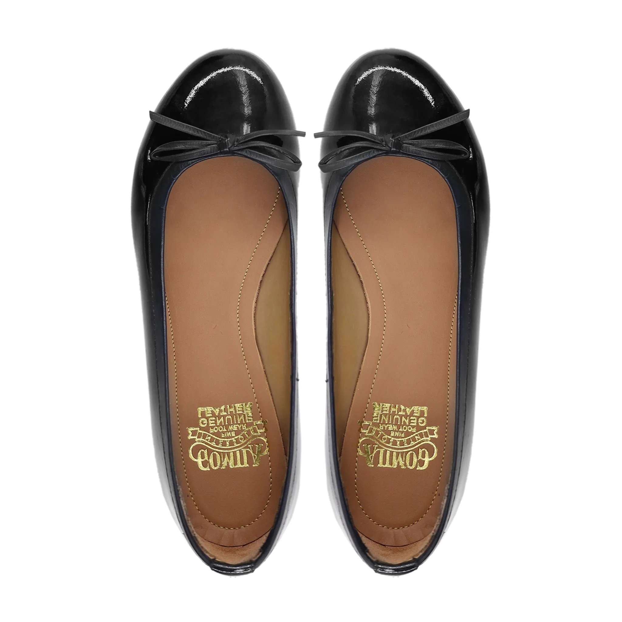 Taiga - Ladies Black Patent Leather Heel