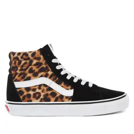 Vans Unisex Leopard SK8 Hi Shoes - Black / True White