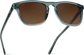 WearMe Pro - Polarized Lens Square Modern Sunglasses for Men